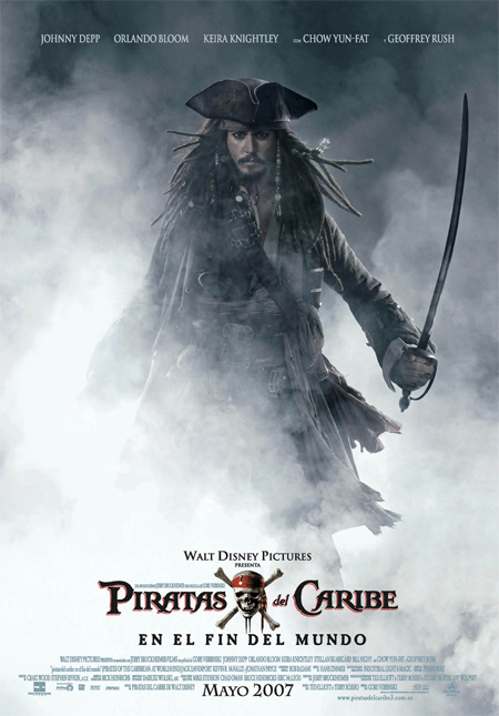 Piratas del Caribe: en el fin del mundo en el cine Capri en El Prat de Llobregat