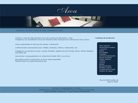 CORTINAS AROA en el prat de llobregat