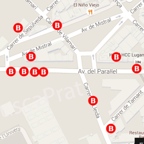 Autobuses en El Prat 