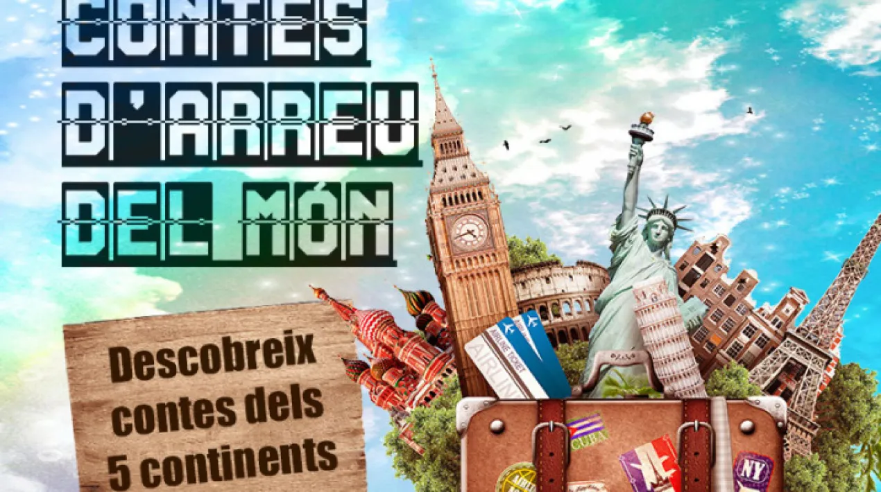 Vine a descobrir els contes de diferents pobles d'arreu del món: indis, esquimals, hindús, xinesos, entre molts d'altres!    Activitat per a infants a partir de 4 anys acompanyats d'un sol adult per infant. Activitat amb aforament limitat. Aquesta activitat forma part del Cicle Primavera de llibres i lletres Veure més