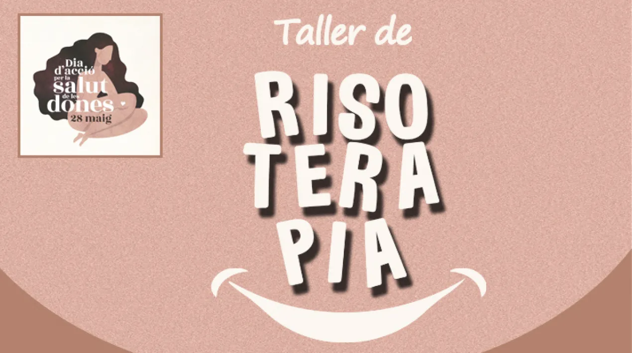 La Risoteràpia és una eina que produeix beneficis físics, benestar mental i emocional a traves del riure. Vine a gaudir d’aquest taller on qualsevol persona, sola o acompanyada dedicarà un temps a la seva salut. Riurem de manera profunda alliberant estrès i tensions, generant un estat positiu i agradable. Recorda portar una ampolla d’aigua!    Activitat amb aforament limitat Inscripcions al 933700050 ext 5900 O a la Oficina Municipal d’Informació de Sant Cosme, carrer Riu Llobregat, 93Veure més