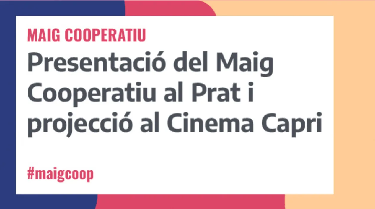 Acte de presentació de les activitats del Maig Cooperatiu al Prat i del Cine-club de l’Ateneu Cooperatiu del Baix Llobregat. Projecció del film documental  “Els espigoladors i l’espigoladora” d’Agnès Varda (França, 2000, 82 minuts). A continuació cine-forum amb  tres ponents vinculats al sector agroalimentari per reflexionar entorn de l’espigolament, les pèrdues al camp i els impactes del sistema alimentari actual. Moderada per Espigoladors. Tastet de productes es im-perfect. “Els espigoladors i l’espigoladora
