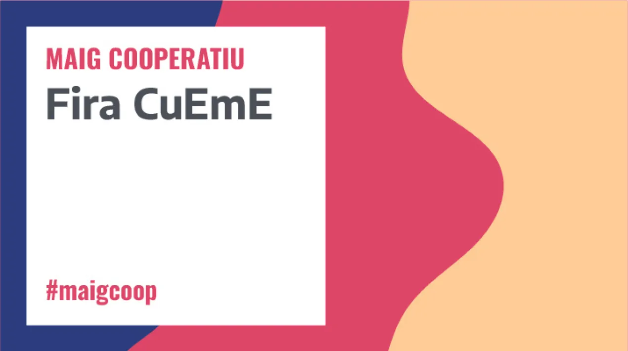 Durant un curs escolar, els alumnes d’algunes escoles del Prat han creat i gestionat cooperatives escolars amb el suport de la comunitat educativa, l’administració i altres agents socials locals.  El Mercat és el dia en que els alumnes de les escoles principals al programa venen els seus productes artesanals realitzats a partir d’elements reciclats. Desprès de la venda els i les alumnes realitzen la comptabilitat dels resultats. Amb els beneficis podran retornar el capital social posat per cada soci i sòcia i fer una donació als projectes socials escollis per cada cooperativa Mercat dels productes elaborats per les sis cooperatives pratenques participants al projecte “Cultura Emprenedora a l’Escola” (CuEmE). Hi participen alumnes de les escoles Bernat Metge, Joan Maragall, Mare de Déu del Carme i Josep Tarradellas.Veure més
