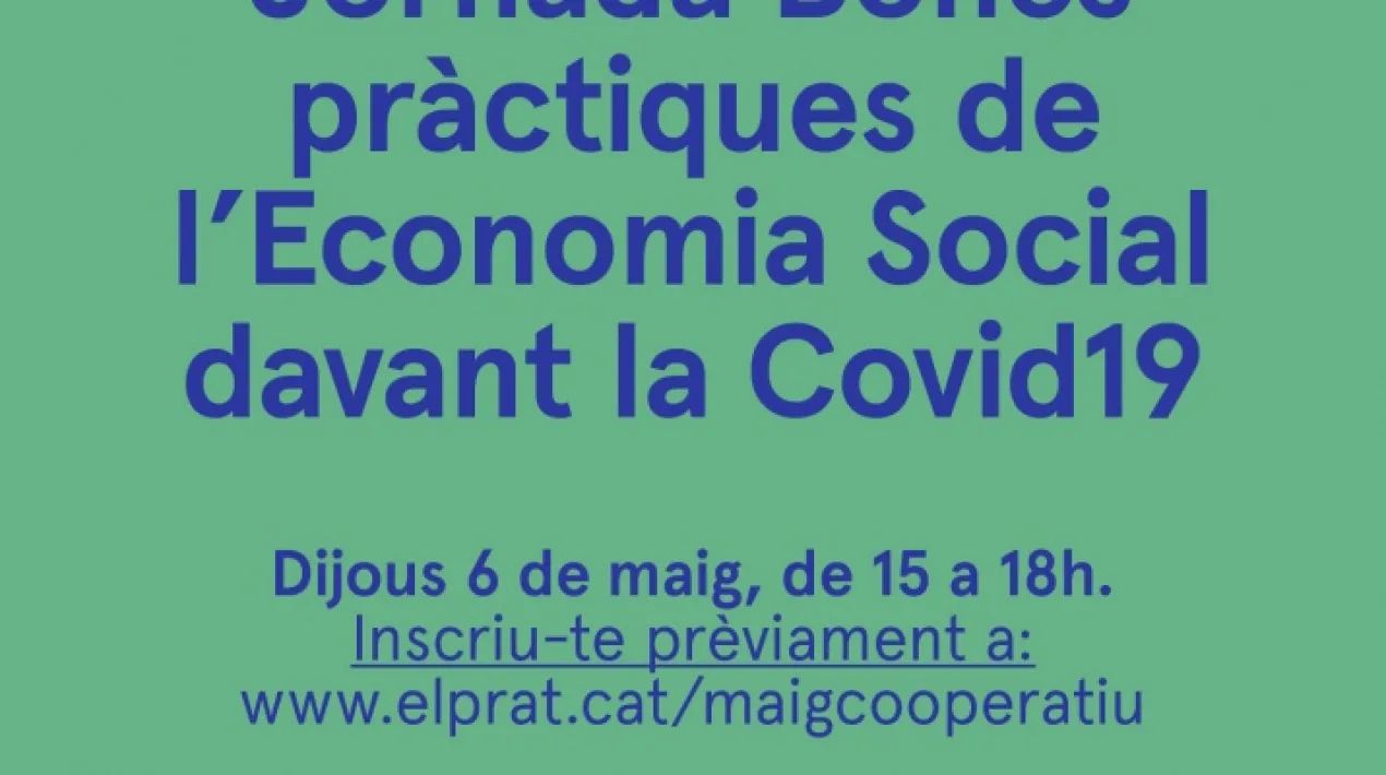  Durant aquesta pandèmia  moltes empreses vinculades a l’economia social, solidària i cooperativa de tots els  sectors s’han vist afectades  negativament. Es poden  trobar, però, exemples d’algunes que han fet accions per  reinventar-se  i adaptar-se a  la nova situació. En aquesta jornada, que se celebrarà el dijous 6 de maig entre les 15 i les 18 hores, Rubén Bagüés, de la cooperativa pratenca Heres Social, entrevistarà quatre persones de quatre empreses diferents que ho ha aconseguit:  Frederic Solé de Masats SA (Sant Salvador de Guardiola) - Sector indústria. Aquesta empresa, que forma part del grup Irizar, i dedicada al sector del transport (autobusos i trens),va començar fa 20 anys a aplicar la metodologia de gestió NER (Nuevo Estilo de Relaciones),que posa a les persones que formen l'empresa al centre de tot, fet que ha ajudat en casos com la crisi actual COVID19. Roger Riera de Cafè del Centre (Caldes de Montbui) - Sector Restauració. Un sector molt castigat durant la pandèmia a estat el de la restauració, però hi han models com el d'aquest restaurant cooperatiu que ens podem ajudar a entendre com des de l'economia social s'han adaptat per sobreviure i continuar la seva activitat. Isabel Gimeno de Solidança (Sant Just Desvern) - Sector Inserció social. Per tots son coneguts 