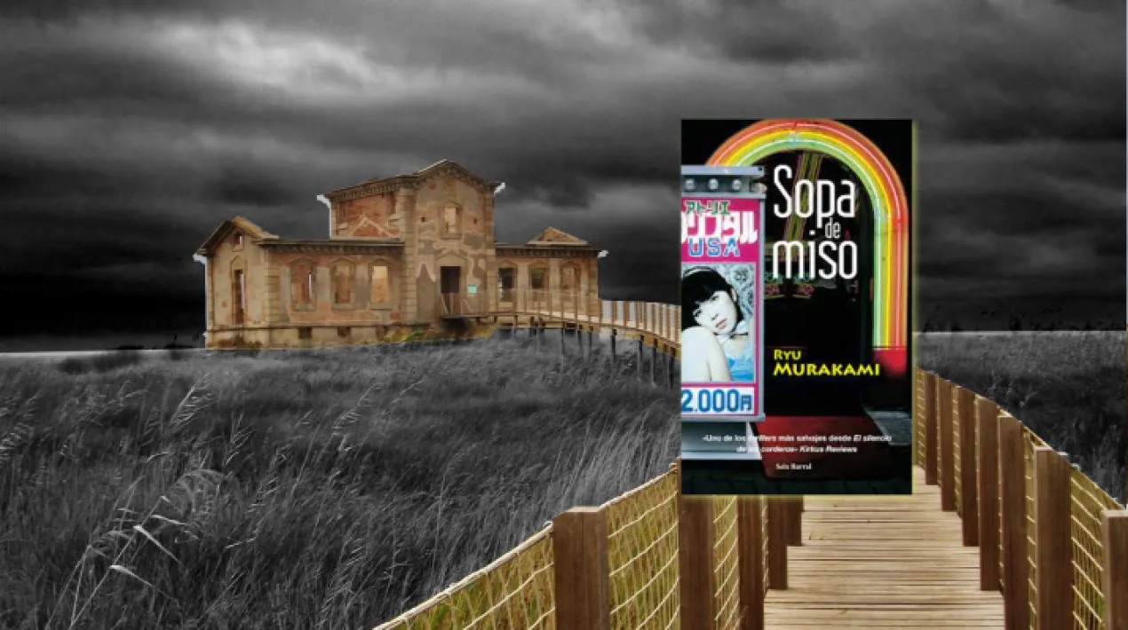 Club de lectura condu&iuml;t per personal de la biblioteca Antonio Mart&iacute;n Sopa de miso, Riu Murakami Frank, un anod&iacute; turista nord-americ&agrave;, contracta a un jove de vint anys com a guia pels tuguris sexuals de la nit japonesa. El comportament de&nbsp;Frank&nbsp;durant el primer dels tres dies que han de passar junts &eacute;s tan estrany que&nbsp;Kenji&nbsp;comen&ccedil;a a sospitar que el seu client pot ser, en realitat, un assass&iacute; en s&egrave;rie que t&eacute; terroritzada la ciutat.Veure m&eacute;s