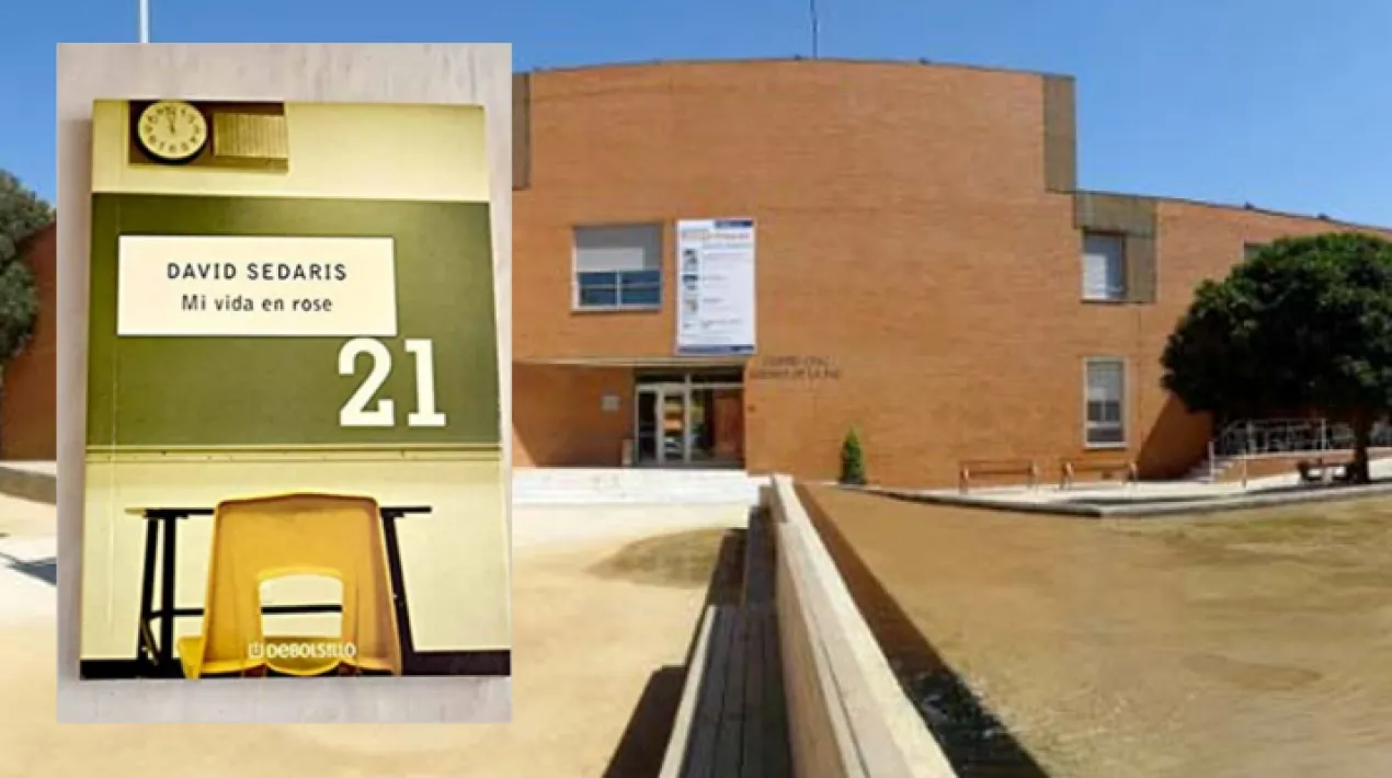 Club de lectura conduït per Verónica García (dinamitzadora de gent gran del Centre Cívic Jardins de la Pau) Mi vida en Rose, de David Sedaris  La meva vida en rose és el nou llibre de relats de David Sedaris, el mestre de la sàtira, un brillant humorista nord-americà que segueix la tradició de Woody Allen o Groucho Marx. Delirants i divertits, políticament incorrectes i de vegades impertinents, aquests relats ens parlen, entre altres coses, de com aprendre francès a una edat adulta i els inconvenients que comporta aquesta valenta decisió, i ens presenten a un nen que fa teràpia de pronunciació i a un professor d'escriptura creativa que comet els errors ortogràfics i gramaticals més elementals.  Activitat presencial adreçada a persones majors de 60 anys i dissenyada seguint tots els protocols de seguretat vigents. Veure més