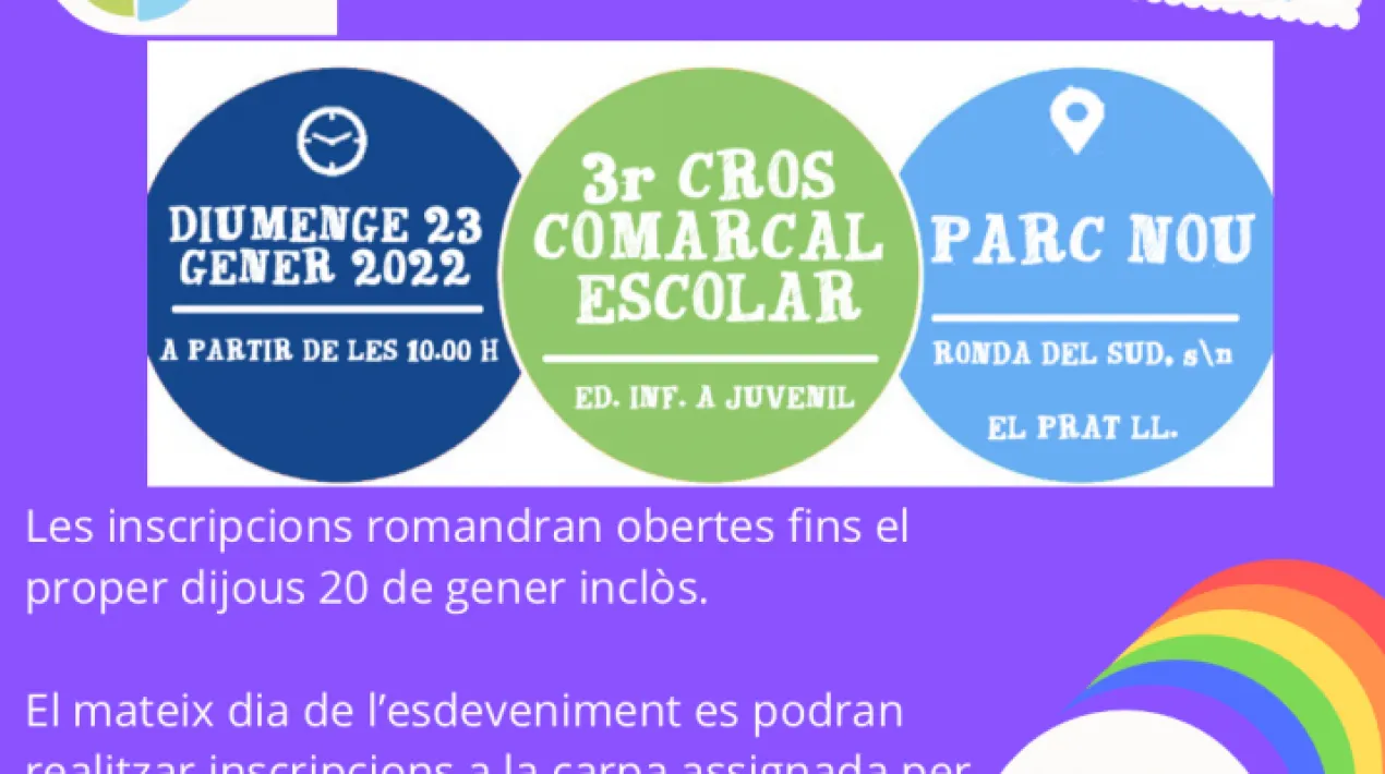 &nbsp;La Cursa Solid&agrave;ria &ldquo;Orgull Pota Blava&rdquo; &eacute;s&nbsp;&nbsp;una cursa solid&agrave;ria de 1.600 metres oberta a totes les edats. La cursa Solid&agrave;ria est&agrave; organitzada per ll&rsquo;Ajuntament del Prat de Llobregat, el Consell Esportiu del Baix Llobregat i l&rsquo;Associaci&oacute; LGTBIQ+ Orgull Pota Blava del Prat de Llobregat. Els objectius de l&rsquo;Associaci&oacute; s&oacute;n els seg&uuml;ents: Informaci&oacute; referent el col&middot;lectiu LGTBIQ+. Derivaci&oacute; als diferents recursos del municipi. Recolzament i defensa dels drets de les persones LGTBIQ+. Recolzament i difusi&oacute; dels esdeveniments que es portin a terme per al col&middot;lectiu LGTBIQ+ tant del municipi como dels voltants. Creaci&oacute; de esdeveniments socials, culturals i de defensa dels Drets i persones LGTBIQ+. Lluitar per la participaci&oacute; activa en la promoci&oacute;, edici&oacute; i visualitzaci&oacute; dels actes de l&rsquo;Orgull, col&middot;laborant amb les Administracions P&uacute;bliques, Privades i Associacions. Les inscripcions a la Cursa solid&agrave;ria romandran obertes fins el proper dijous 20 de gener incl&ograve;s. El preu per participant &eacute;s de 3&euro;. El mateix dia de l&rsquo;esdeveniment es podran realitzar inscripcions a la carpa assignada per a tal efecte. Al seg&uuml;ent bot&oacute; teniu l&rsquo;opci&oacute; de realitzar les inscripcions anticipades. Si realitzeu la inscripci&oacute; per aquesta via, el mateix dia de l&rsquo;esdeveniment haureu de recollir el dorsal a la carpa de l&rsquo;organitzaci&oacute;, mostrant la confirmaci&oacute; d&rsquo;inscripci&oacute;. Tot el fons recaptat anir&agrave; destinat a l&rsquo;Associaci&oacute; LGTBIQ+ Orgull Pota Blava.Veure m&eacute;s