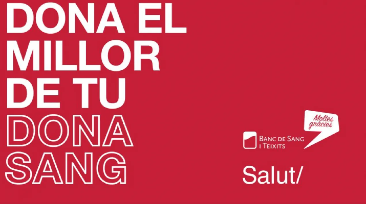 Cal demanar cita pr&egrave;via al&nbsp;Banc de Sang i Teixits&nbsp; Vols col&middot;laborar amb la donaci&oacute; de sang? Encara que no puguis donar, pots col&middot;laborar amb les persones que necessiten sang. Aqu&iacute; pots deixar les teves dades per col&middot;laborar:&nbsp;https://donarsang.gencat.cat/ca/vull-col-laborar/voluntaris/Veure m&eacute;s