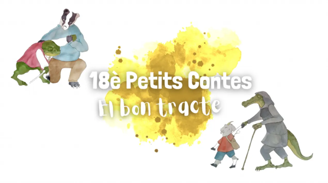 Enguany, celebrem la cloenda de la 18a edició del projecte Petits Contes amb una cerimònia molt divertida. Ens trobarem al Modern amb l'alumnat i docents de les escoles Bernat Metge, Jacint Verdaguer i Mare de Déu del Carme i equip del Centre Cívic per compartir experiències, les històries fetes sobre el bon tracte per l'alumnat de cada escola i sobretot per passar una estona agradable. Aquest acte de cloenda culmina amb la publicació de totes les històries que han creat els diferents grups classe en vídeos elaborats amb diverses eines digitals i aplicacions. Veure més