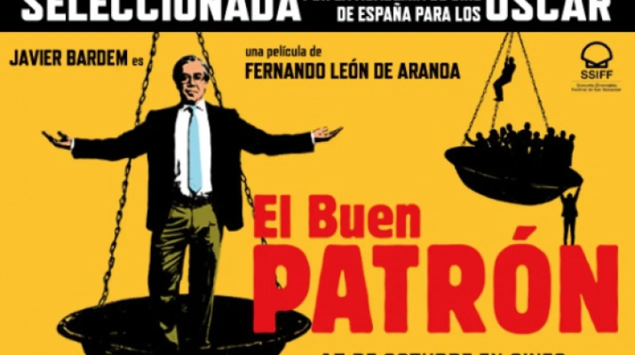 T&iacute;tol original: El buen patr&oacute;n Direcci&oacute;: Fernando Le&oacute;n de Aranoa Gui&oacute;: Fernando Le&oacute;n de Aranoa G&egrave;nere: Com&egrave;dia Durada: 120 minuts Int&egrave;rprets: Javier Bardem, Manolo Solo, Almudena Amor, &Oacute;scar de la Fuente, Sonia Almarcha, Fernando Albizu, Tarik Rmili, Rafa Castej&oacute;n, Celso Bugallo, Ya&euml;l Belicha. &nbsp; Julio Blanco, propietari d&rsquo;una empresa que fabrica balances industrials, espera l&rsquo;imminent visita d&rsquo;una comissi&oacute; que decidir&agrave; l&rsquo;obtenci&oacute; d&rsquo;un premi local a l&rsquo;excel&middot;l&egrave;ncia empresarial. Tot ha d&rsquo;estar perfecte per a la visita, per&ograve;, tot sembla conspirar en contra.Veure m&eacute;s