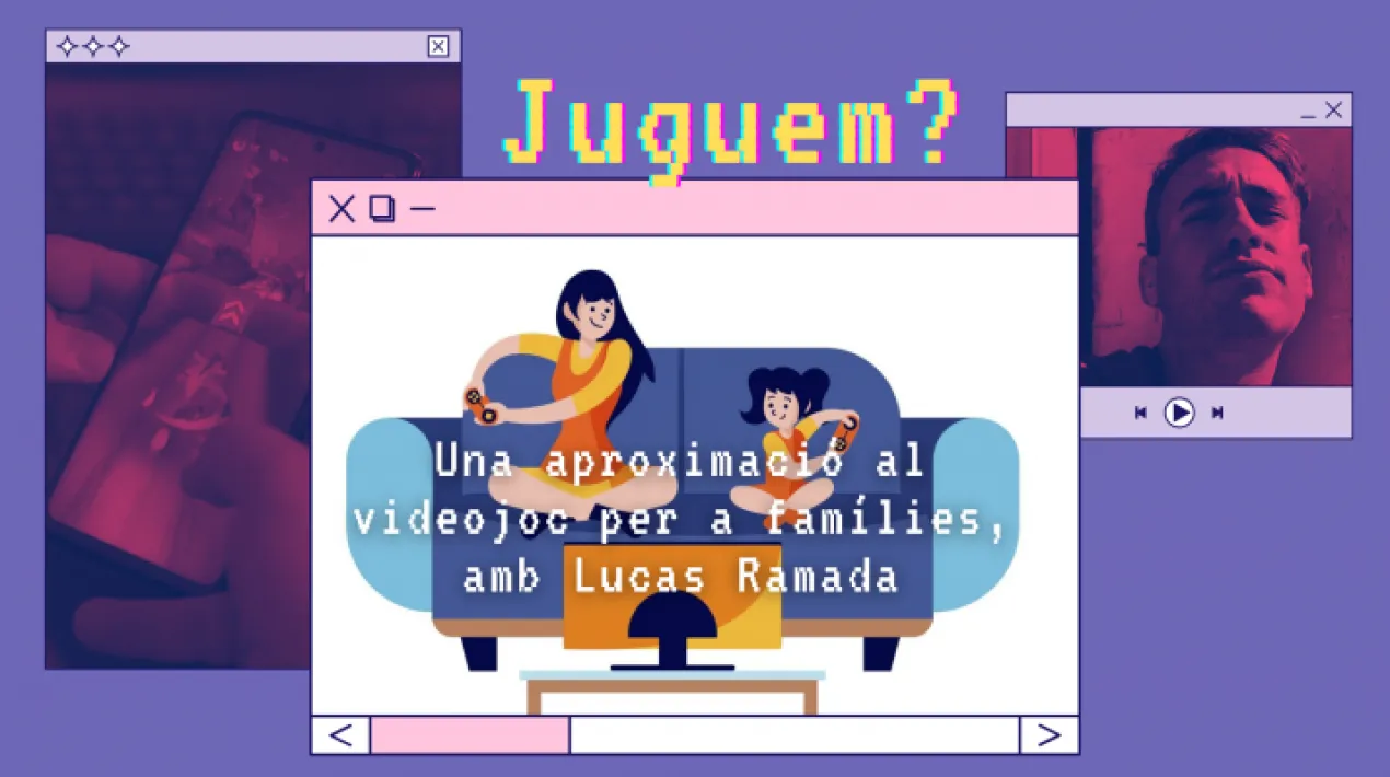Què sabem dels videojocs?  Quines experiències culturals i aprenentatges aporta als nostres infants i a nosaltres el món del videojoc?  Vols compartir aquestes estones de joc o escollir un videojoc que pugui ser tan enriquidor com divertit? Aquesta xerrada, adreçada a famílies, ens ajudarà a orientar-nos a l'hora d'escollir com jugar i a què jugar davant la pantalla, aprofitant aquesta branca lúdica i interactiva de la cultura digital per aprendre de llenguatges i històries a través dels videojocs. Lucas Ramada Prieto és doctor en didàctica de la llengua i la literatura per la Universitat Autònoma de Barcelona, especialitzat en ficció digital infantil i juvenil i la seva relació amb l’educació literària. Es dedica a la divulgació i la recerca, tasca que desenvolupa com a membre del grup GRETEL de la UAB. La xerrada també es podrà seguir en directe per Instagram Live del centre cívic. Veure més