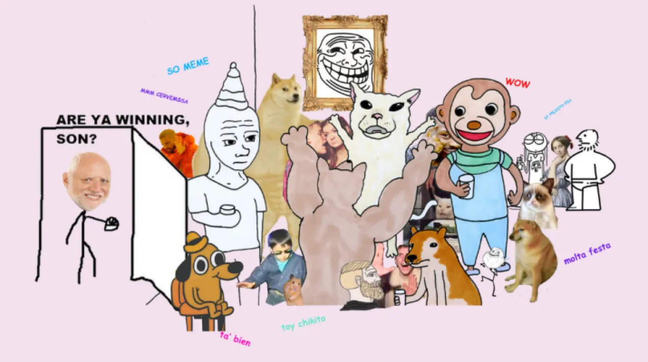 Els memes han revolucionat la forma d'entendre l'humor i fins i tot de comunicar-nos. Xerrada improvitzada sobre memes, folklore digital i humor a Internet amb: Ana Jiménez - @Mercrominah Helena Sotoca - @femme.sapiens Iván Bravo - @ivanbravo_ Albert Riballo - @albertriballo Perrochico Perrogramde DJS Divendres 15 de juliol, a les 18 h Activitat presencial per a persones a partir de 16 anys.Veure més