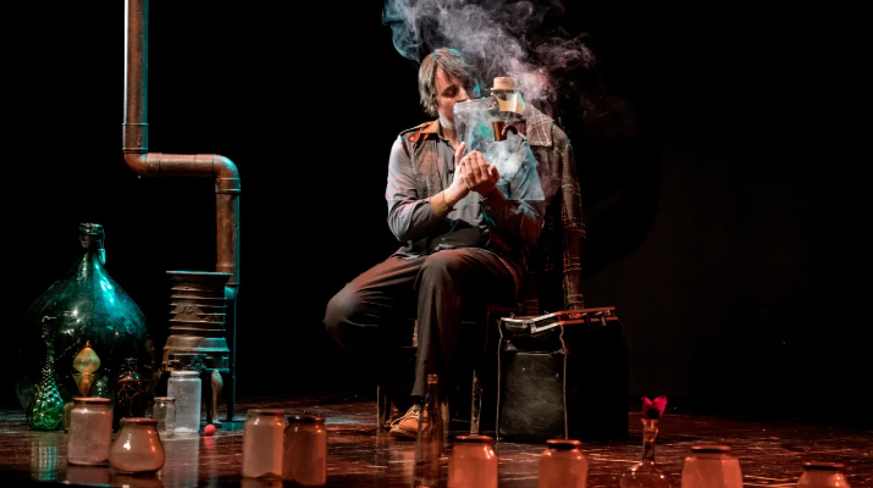 Espectacle de teatre d'objectes, m&agrave;gia i circ que ret homenatge als records de la inf&agrave;ncia i altres moments de la vida. Els records s&oacute;n com el fum: apareixen, ballen, t'acompanyen, canvien de forma i desapareixen davant els teus ulls. Per&ograve; quan intentes atrapar-los, escapen entre els nostres dits, canvien de forma i s'esvaeixen. La companyia&nbsp;Don&nbsp;Davel&nbsp;neix de la passi&oacute; pel teatre de&nbsp;Davel&nbsp;Puente&nbsp;Hoces, malabarista viatger, apassionat del circ, la m&agrave;gia, el teatre d'objectes i l'escena en general. Des que es va llicenciar en Comunicaci&oacute; Audiovisual en la Universitat Complutense de Madrid en 2004 i es va bolcar en la seva passi&oacute; per l'escena, ha treballat en solitari amb els seus espectacles Circ d'Autor i la seva &uacute;ltima creaci&oacute; 'Le&nbsp;Fumiste'. Espectacle recomanat a partir de 6 anys. &nbsp;Veure m&eacute;s