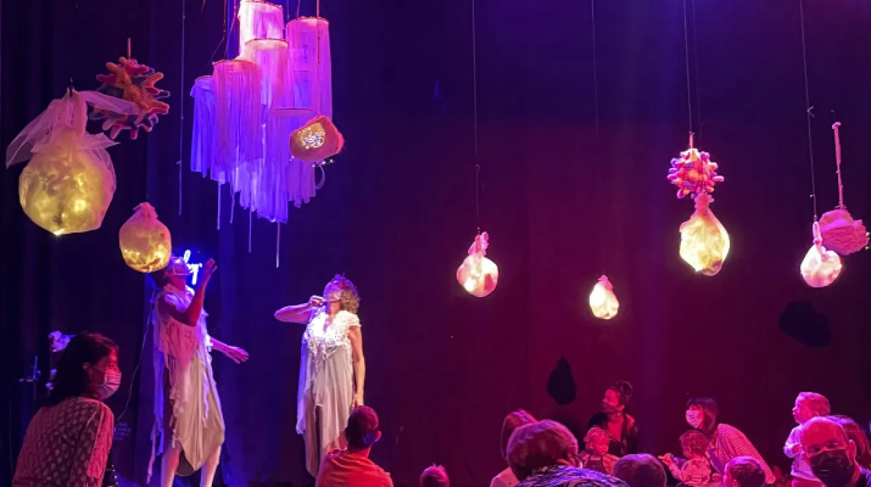 'NIUS' &eacute;s un espectacle inoblidable en un espai ple de bellesa, m&uacute;sica, olors, colors i textures. Els artistes canten can&ccedil;ons originals en directe, toquen instruments, ballen, juguen i interactuen amb l'escenografia, convidant petits i grans a cantar, a gaudir de la m&uacute;sica, del moviment lliure i de la descoberta de l'espai. 'NIUS' &eacute;s una invitaci&oacute; per a tota la fam&iacute;lia a viure l'art amb els cinc sentits. Un espectacle que ens proposa celebrar, en un espai tranquil i segur, l'arribada de la vida en forma de panxa i batec. De&nbsp;des de&nbsp;la tendresa i el joc, gaudirem el descobriment del cos, els sons i el despertar de les mem&ograve;ries de la nostra inf&agrave;ncia. La creaci&oacute; ha comptat amb el treball dedicat de mares i pares que viuen als Centres Penitenciaris de&nbsp;Wad-Ras i Brians 2.Un espectacle interactiu per a nadons fins a&nbsp;24&nbsp;mesos.Veure m&eacute;s