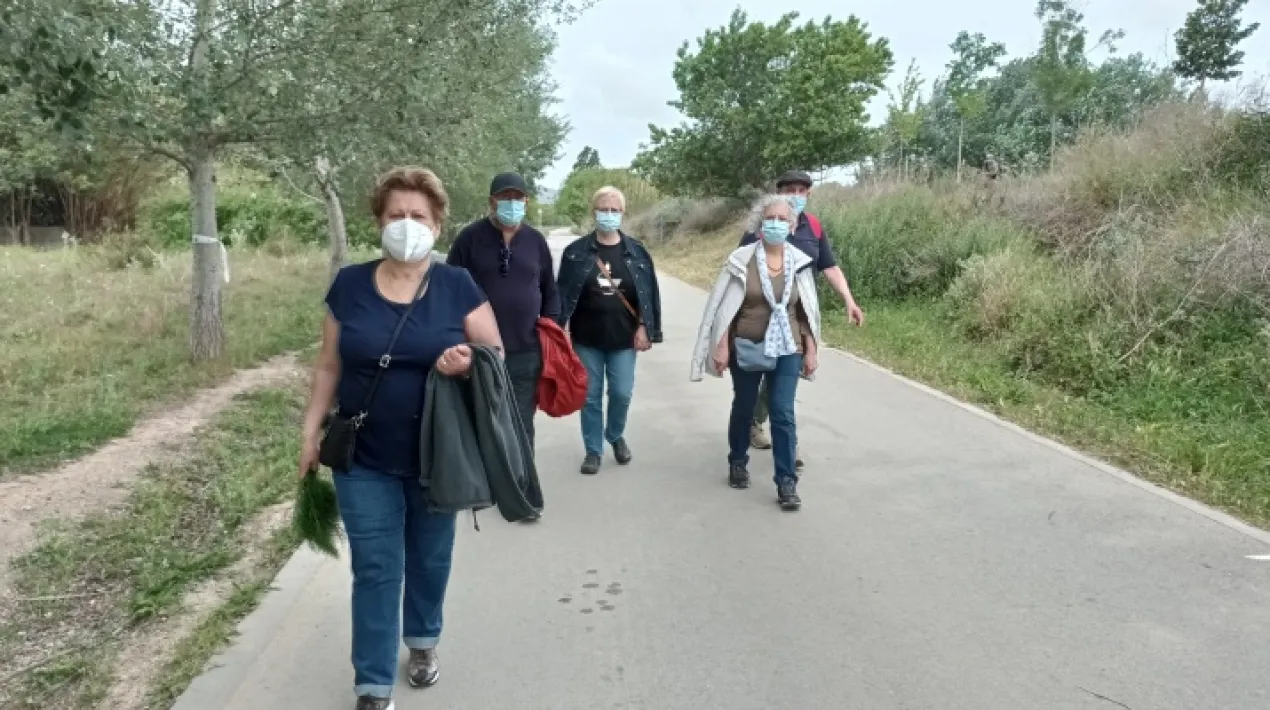 Passejades de descoberta de l'entorn. Després d'un procés de coneixement fet en les anteriors passejades, el grup de participants escull a cada sessió quina és la propera visita que volen realitzar. Activitat adreçada a persones majors de 60 anys. Veure més