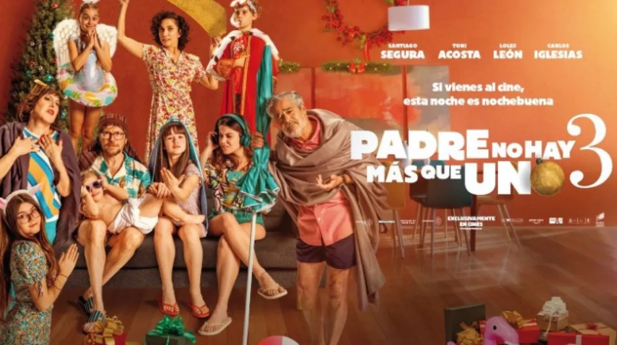 Títol: Padre no hay más que uno 3 Direcció: Santiago Segura Guió: Marta González de Vega, Santiago Segura Repartiment: Toni Acosta, Santiago Segura, Loles León, Martina d’Antiochia, Luna Fulgencio, Sirena Segura, Calma Segura, Carlos Iglesias, Carlos González Morollón, Luna López, Wendy Ramos. Gènere: Comèdia Durada: 99 S'acosta el Nadal i la família s'enfronta a noves i divertides peripècies. Els nens trenquen accidentalment una figureta del pessebre de la col·lecció del seu pare i hauran de substituir-la com sigui.Veure més