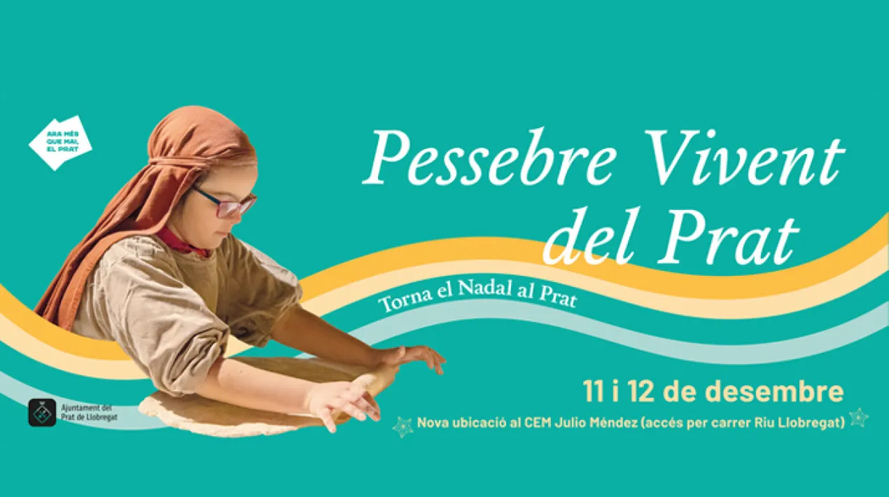 El Pessebre Vivent del Prat ser&agrave; de nou una realitat, es tracta d'un acte comunitari organitzat per l&rsquo;associaci&oacute; Amics de Sant Cosme i amb la col&middot;laboraci&oacute; de moltes altres entitats, voluntaris i volunt&agrave;ries participants, amb el suport de l'Ajuntament del Prat. L&rsquo;ess&egrave;ncia del Pessebre vivent recau en la recreaci&oacute; de diferents escenes quotidianes&nbsp; oferint als espectadors representacions en directe de la vida i els oficis t&iacute;pics d'aquella &egrave;poca. Tamb&eacute; &nbsp;permetr&agrave; fer una mirada als seus inicis i al recorregut i evoluci&oacute; d&rsquo;aquest a trav&eacute;s d&rsquo;imatges i reproduccions digitals que acompanyaran diferents escenes. El Pessebre se celebrar&agrave; al CEM Julio Mendez (entrada per C/ Riu Llobregat) Aquest any tamb&eacute; us convidem a participar al 13&egrave; concurs fotogr&agrave;fic del Pessebre Vivent del Prat (bases del concurs) Vine a gaudir del Pessebre Vivent! T&rsquo;hi esperem! &nbsp; &nbsp; &nbsp;Veure m&eacute;s