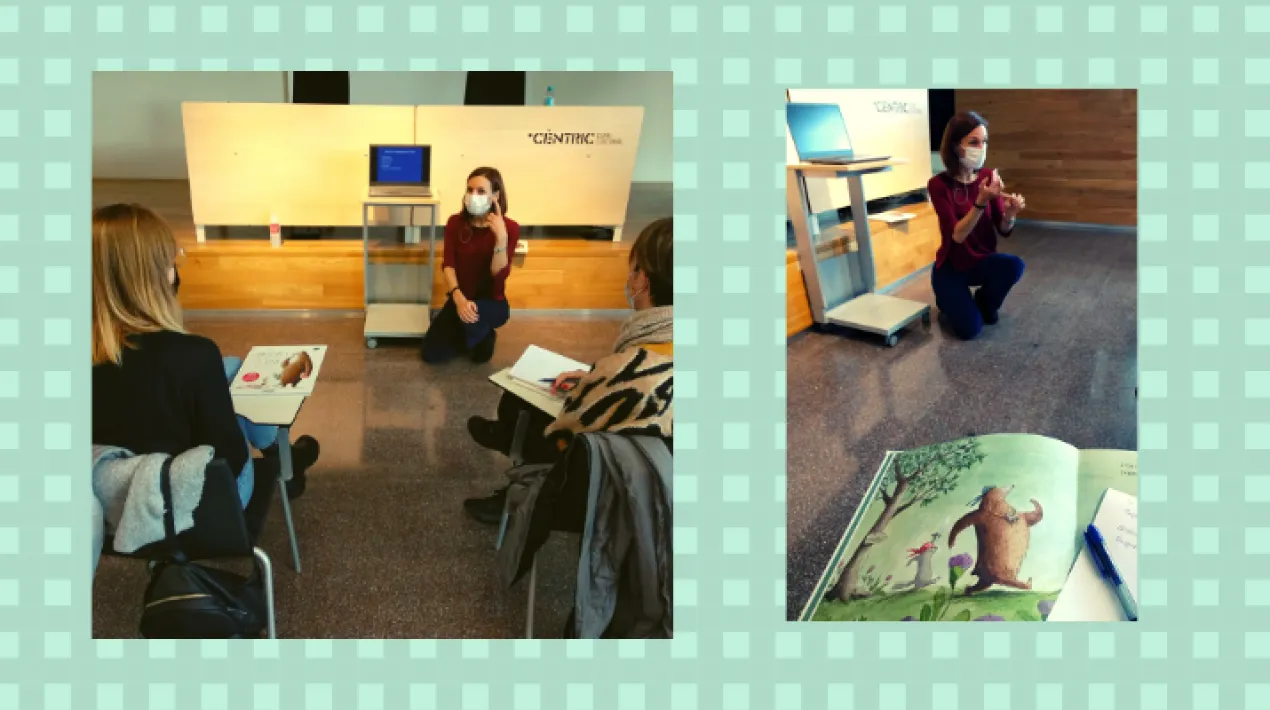 En el marc del projecte Converses literàries del programa Interseccions, us proposem un taller d’oralitat per adquirir recursos que ens permetin guanyar confiança i expressivitat durant la lectura de contes als infants. A través de l’oïda, la mirada, la gestualitat, la respiració i l’articulació dels sons podrem experimentar el plaer de fer viatjar els nens a través dels contes. Descobrirem els elements expressius de la parla, el valor de la puntuació i les pauses, el moviment de la veu des del cos, les actituds i timbres dels personatges, per poder gaudir dels contes transmetent als oients l’imaginari de les històries narrades. Adreçat a mares i pares, educadores i mestres. Places limitades. Inscripcions al correu: delcampobn@diba.cat Marta Montiel és actriu i professora de veu i expressió oral a l’Institut del Teatre de Barcelona, Escuela Doblaje Barcelona i al CFGS del Centre de Formació Teatral El Galliner. També ha impartit classes a Aules, El Col·legi del Teatre, Eòlia, La Casona. Ha fet assessoraments vocals a intèrprets i intensius de veu, expressió oral i lectura en veu alta a entitats i centres com la Universtitat de Girona, Cercle Artístic de Ciutadella, La Perla 29, Associació de Guies Turístics de Barcelona, Bcn Activa, Institut per al Desenvolupament de la Formació i l’Ocupació, etc. També ha treballat com a narradora en recitals per Tantàgora, Lapislàtzuli Editorial i ajuntaments durant setmanes dedicades a la poesia i l’oralitat.  Veure més